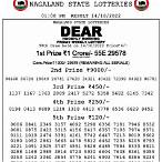nagaland state lottery lottery result